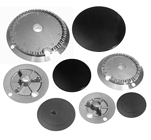 Gecasa Kit Bruciatore E Piattello Adattabile Rex Zanussi (Kit Completo, Piattello)
