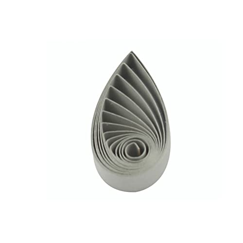 Odetojoy Strisce Di Carta Per Quilling 10 Mm Strisce Di Carta Per Quilling 10 Mm Grigie 120Pz