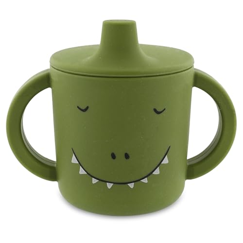 Trixie Baby Trixie - Tazza Di Apprendimento In Silicone Per Neonati (Mr. Dino (Dinosauro)), 96-4Xx
