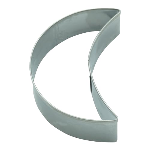 Bekkib - Tagliapasta "Luna" – Stampino Per Biscotti Circa 6 X 2,5 Cm – Stampino Per Biscotti In Acciaio Inox – Per Cuocere Biscotti E Pasticcini Alla