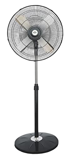 Dcg Eltronic - Dcg Ventilatore A Piantana Nero Ve 1655B