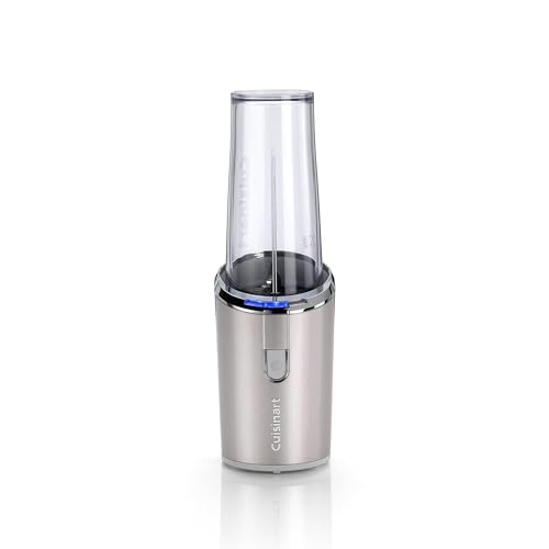 Cuisinart Frullatore Portatile Senza Fili Da 450 Ml Frullatore Portatile, Frappe, Frappè, Frappè Ricaricabile Usb, Palmare Tritan Bpa Tazza Di Miscela