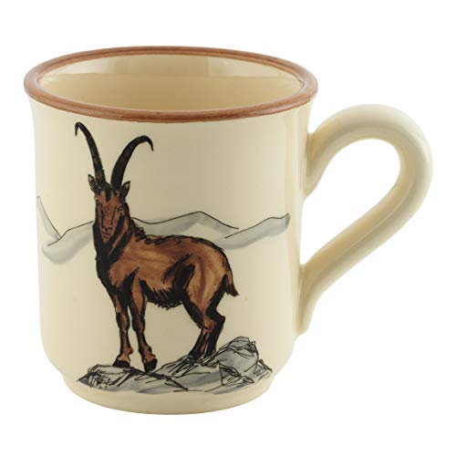 Kuhn Rikon Steinbock 39128 - Piatto, 21 Cm, Multicolore, Multicolore, Mug