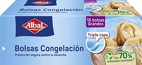 Albal - 4008871200235 - Grande Modellato - Confezione Da 15 Sacchetti - Confezione Da 2