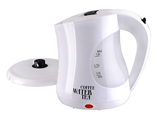 Team-Kalorik-Group, Team Wk, Bollitore Elettrico, 35 W, 1 L, Bianco (Weiß)