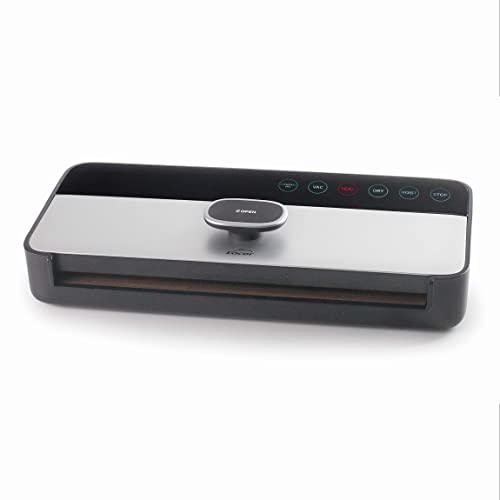Lacor - 69357 Smart2 Vacuum Machine With Ultra-Fast System, Double Vacuum Pump With 5 L/Min, Removable Lid, Dimensions 38 X 16 X 6 Cm, Grey And Black
