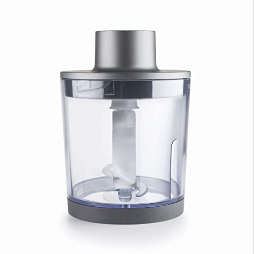 Lacor - R61668C - Chopper For The Lacor Titan Pro Electric Whisk (Ref. 61668 And 61669), 18/10 Stainless Steel Blades, Bpa-Free Container, Ø 12 X 18 C