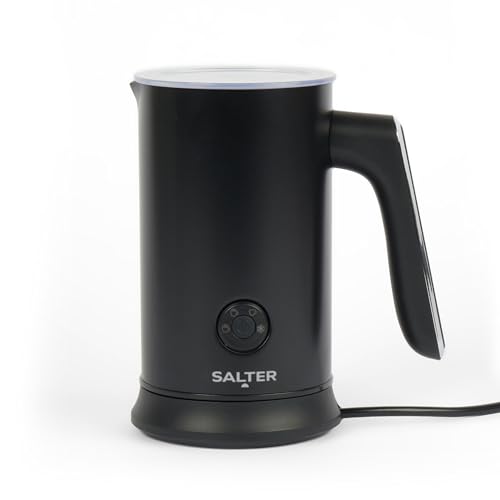 Salter Macchina Per La Cioccolata Calda - Schiumalatte Automatico 4-In-1, Riscaldatore Di Latte Caldo E Freddo, 240Ml/115Ml, 500W, Senza Fili, Pannell