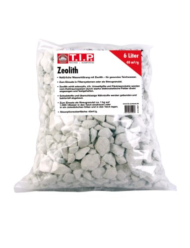T.I.P. Suggerimento Stagno Cura Zeolite, Grigio, 6 L (5,5 Kg) Nella Borsa