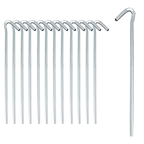 Toci – 12 X Acciaio Picchetti 23 Cm | Tenda Picchetti Con Pizzo E Ganci | Pioli Per Erdnaegel Per Campeggio Zelte Da Giardino