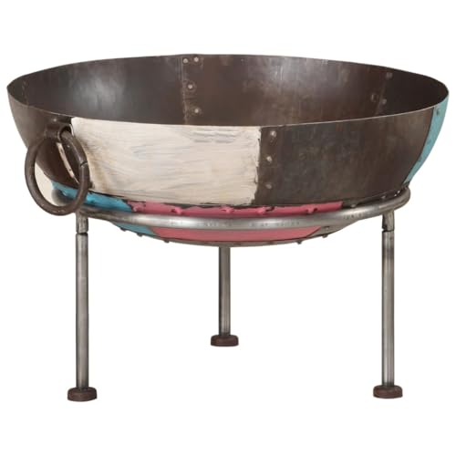 Vidaxl Focolare 55X55X38 Cm In Ferro, Braciere Da Esterno, Braciere Piccolo, Braciere Da Cortile, Braciere Da Campeggio, Braciere Da Giardino