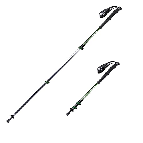 Naturehike Ultralight Pali Da Camminare Donne Uomini E Bambini Pali Da Trekking 50-135 Cm Pali In Alluminio Pieghevoli Pali Da Trekking (1 Pezzo)