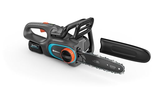 Gardena Elettrosega A Batteria Powersaw 250/18V Set Pronto All'Uso, Con Batteria P4A