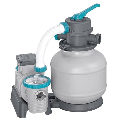 Bestway 58499-7 Pompa Di Filtraggio A Sabbia 8.327 L, Grigio