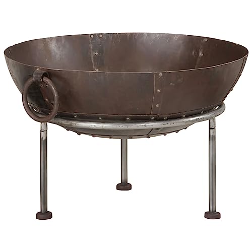 Vidaxl Focolare 55X55X38 Cm In Ferro, Braciere Da Esterno, Braciere Piccolo, Braciere Da Cortile, Braciere Da Campeggio, Braciere Da Giardino