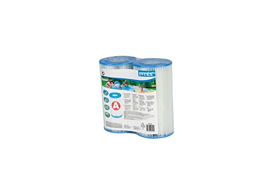 Intex 29002 - Cartuccia Modello A, 2 Pezzi, Dacron, Bianco