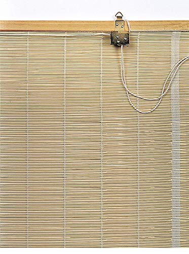 Verdelook Asia, Tapparella In Cannette Di Bamboo Naturale Intrecciate, 120X250 Cm