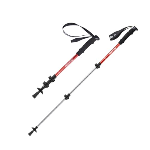 Naturehike Ultralight Pali Da Camminare Donne Uomini E Bambini Pali Da Trekking 50-135 Cm Pali In Alluminio Pieghevoli Pali Da Trekking (1 Pezzo)