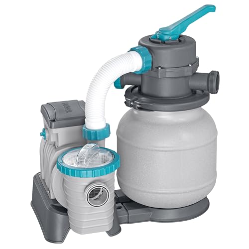 Bestway 58497-7 Pompa Di Filtraggio A Sabbia Da 6.056 L, Grigio