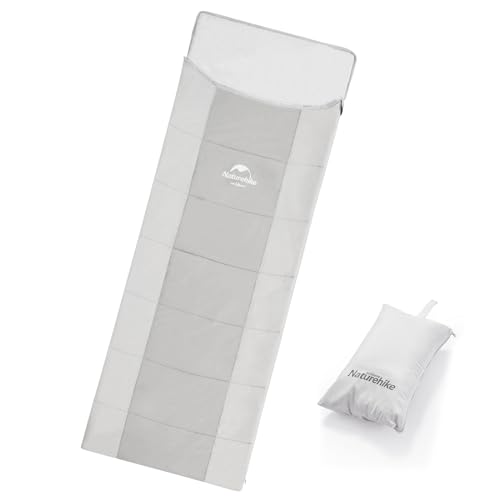 Naturehike Sacco A Pelo Grigio Multifunzionale Facile Da Pulire Durevole Portatile Antivento Sottile Ostelli Backpacking Cottage Poliestere Primavera