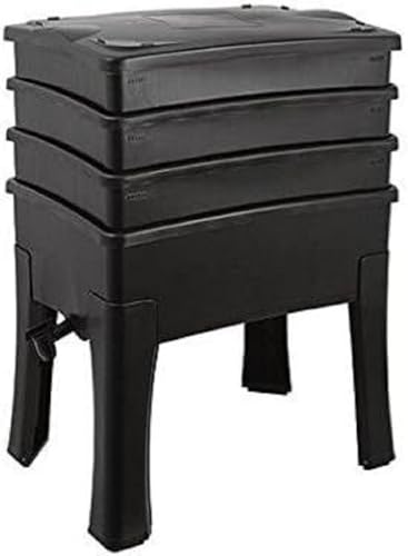 Flower 90134-Worm Vermicompostador Caffè 60L, 60L