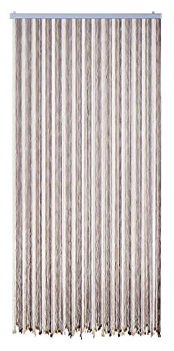 Verdelook Tenda Annette Con Fili In Pe, 100X220 Cm, Beige