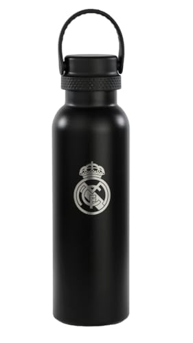 Kinetico Spain S.L.U. Real Madrid 2A Attrezzatura 24/25 – Borraccia Termica, Bottiglia D'Acqua, Acciaio Inox, Doppio Isolamento, 12 Ore Di Bevanda Cal