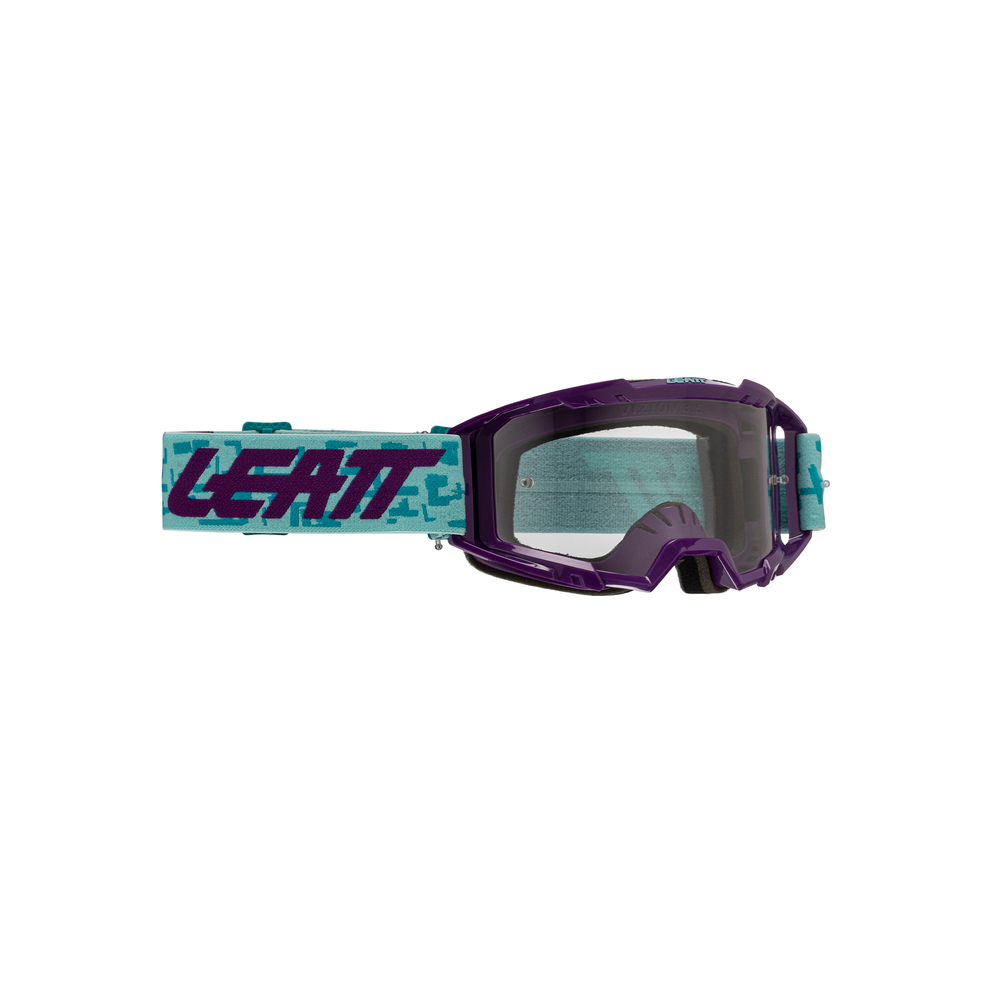 Leatt Maschera motocross Vizion 3.5 Viola One Size  - 8025250250