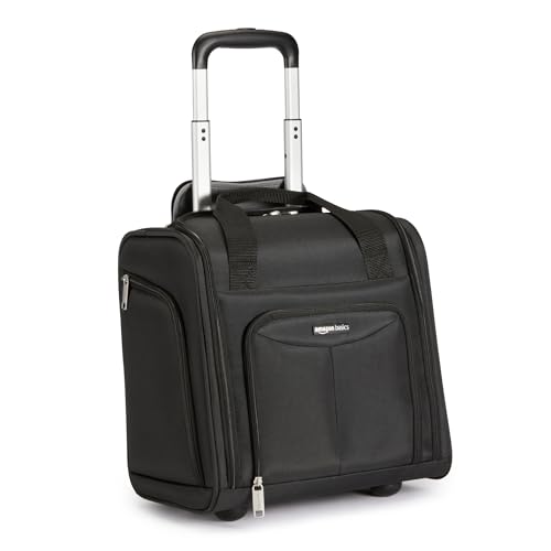 Amazon Basics - Bagaglio Per Vano Sottosedile, 34 X 24 X 36Cm, Nero