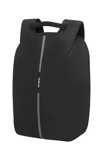 Samsonite Securipak - Zaino Porta Pc Da 15.6 Pollici, 44 Cm, 17 L, Nero (Black Steel)