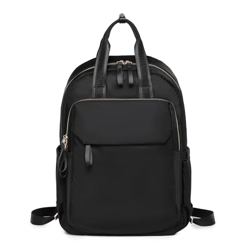 Miss Lulu Zaino Da Viaggio, Zaini Università E Scuola Nylon Impermeabile 44X30X12, Zaino Scuola Leggero 15,4 Pollici Laptop Bag Per Viaggi Lavoro Affa