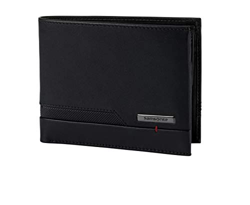 Samsonite Pro -Dlx 5 Slg - Portafoglio, 12,2 Cm, Nero (Nero)