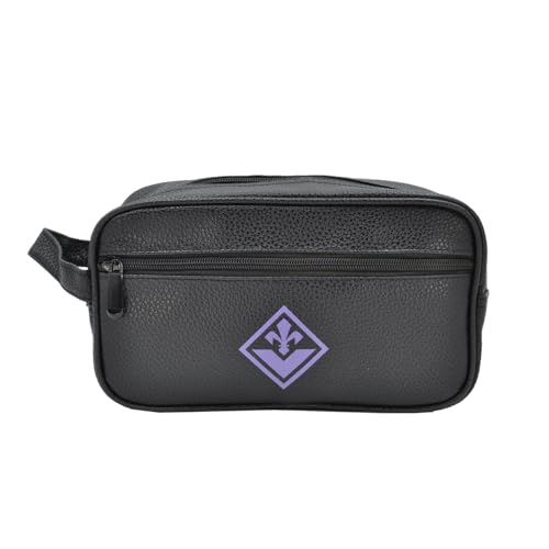 Ac Fiorentina - Pochette Pu Liscio 323059 - Borsetta Nero - Fanny Pack - Borsa Per Trucchi