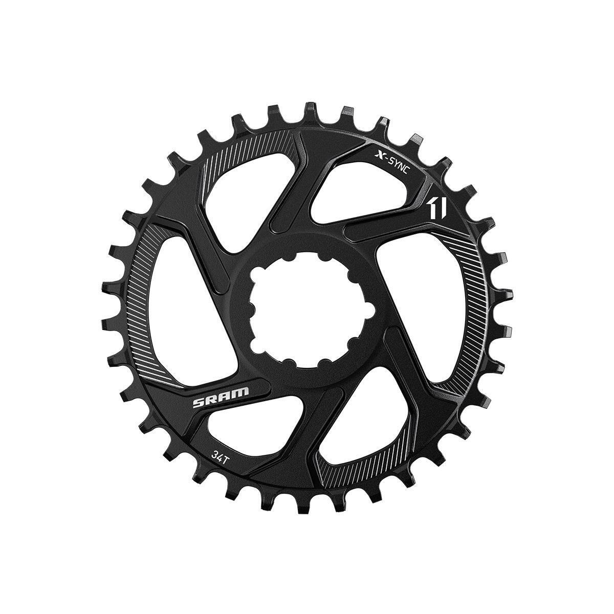 SRAM Chain Ring X-Sync Steel 28T Direct Mount 3mm Offset Steel 3.5mm Black 11 Sp