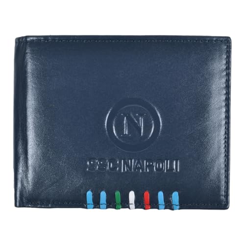 Enzo Castellano Ssc Napoli Portafoglio 100% Pelle 123226