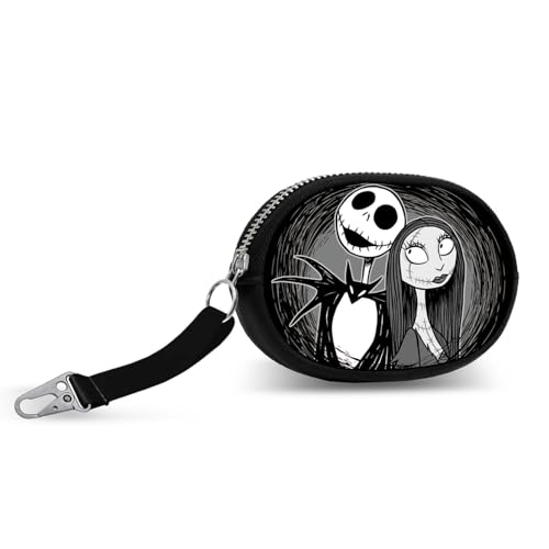 Disney Nightmare Before Christmas Love-Portamonete Pill, Nero, 12 X 8,5 Cm
