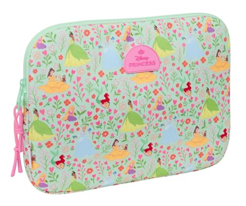 Principesas Disney Bloom - Custodia Per Laptop Da 15,6 Pollici, Ideale Per Bambini Di Diverse Età, Comoda E Versatile, Qualità E Resistenza, 39,5 X 3,