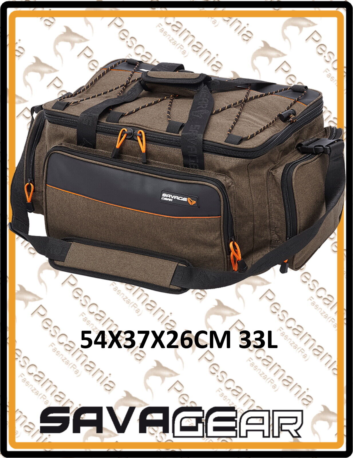 Borsa spinning Savage Gear "SYSTEM CARRYALL L" 54X37X26CM 33L
