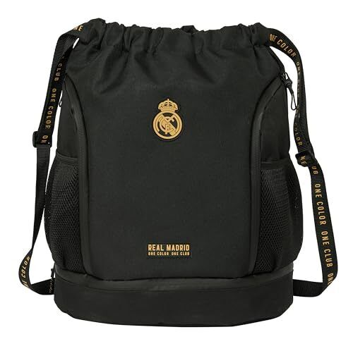 Safta Unisex Kids M197 Real Madrid 3rd Equipment – Backpack Sack, Ideal for Chil