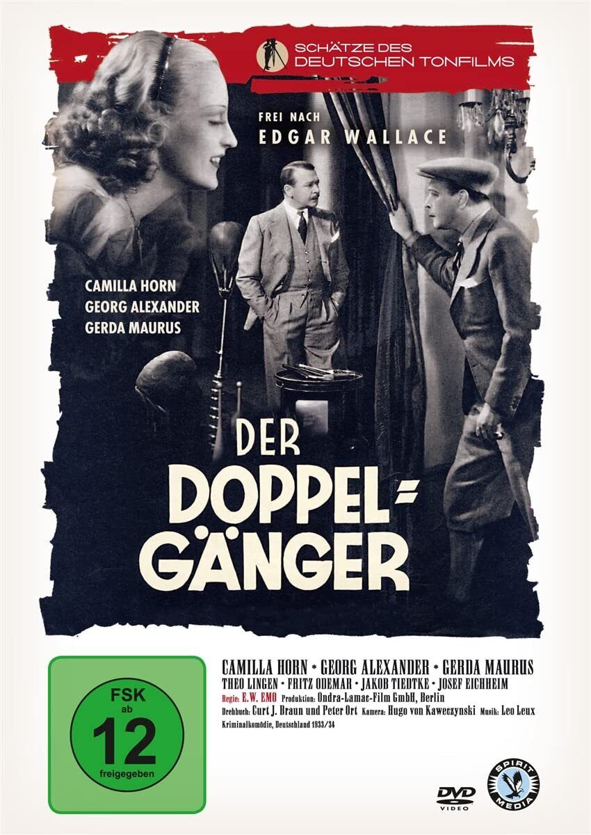 Der Doppelgänger (DVD) Alexander Georg Horn Camilla Lingen Theo Maurus Gerda