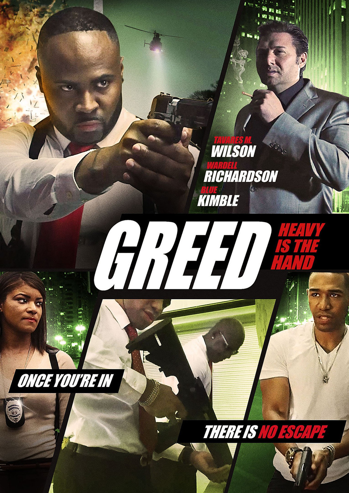 Greed: Heavy Is the Hand (DVD) Wardell Richardson Tavares M. Wilson Blue Kimble