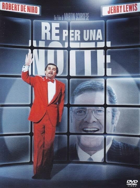 Dvd RE PER UNA NOTTE Martin Scorsese Robert De Niro Jerry Lewis nuovo 1983