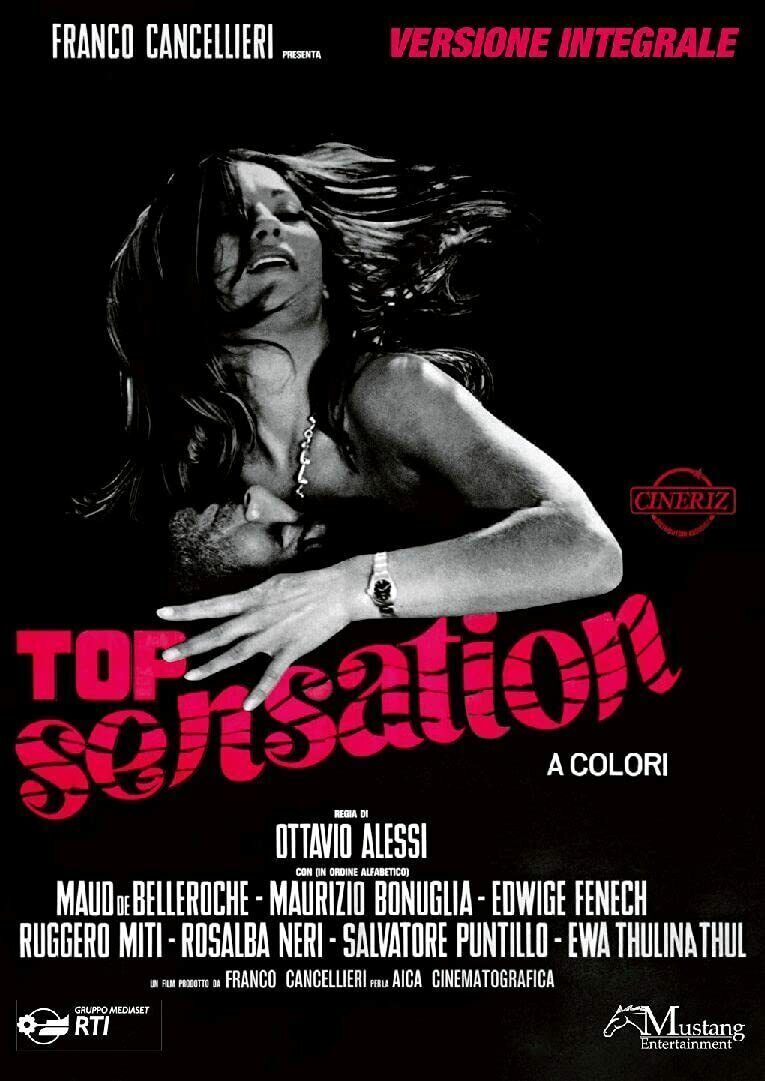 Dvd TOP SENSATION con Edwige Fenech nuovo 1968
