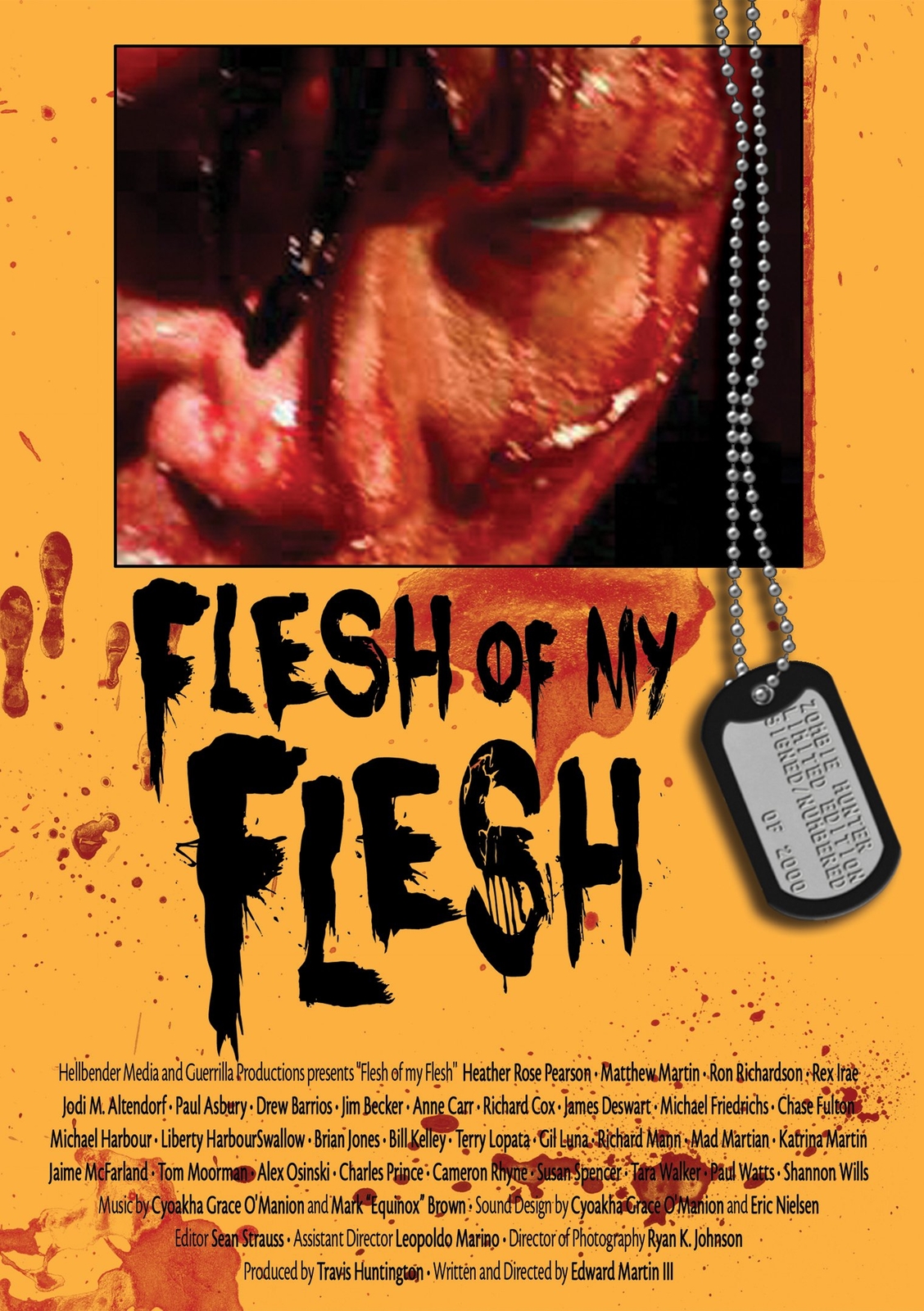 Flesh Of My Flesh (DVD) Ron Richardson Matthew Martin Heather Rose Pearson