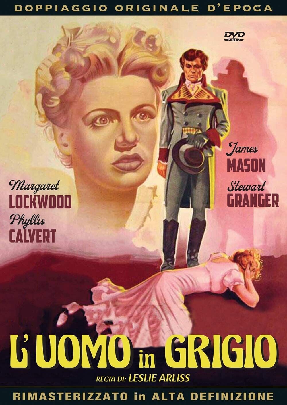 Dvd L'UOMO IN GRIGIO Margaret Lockwood James Mason nuovo sigillato 1943