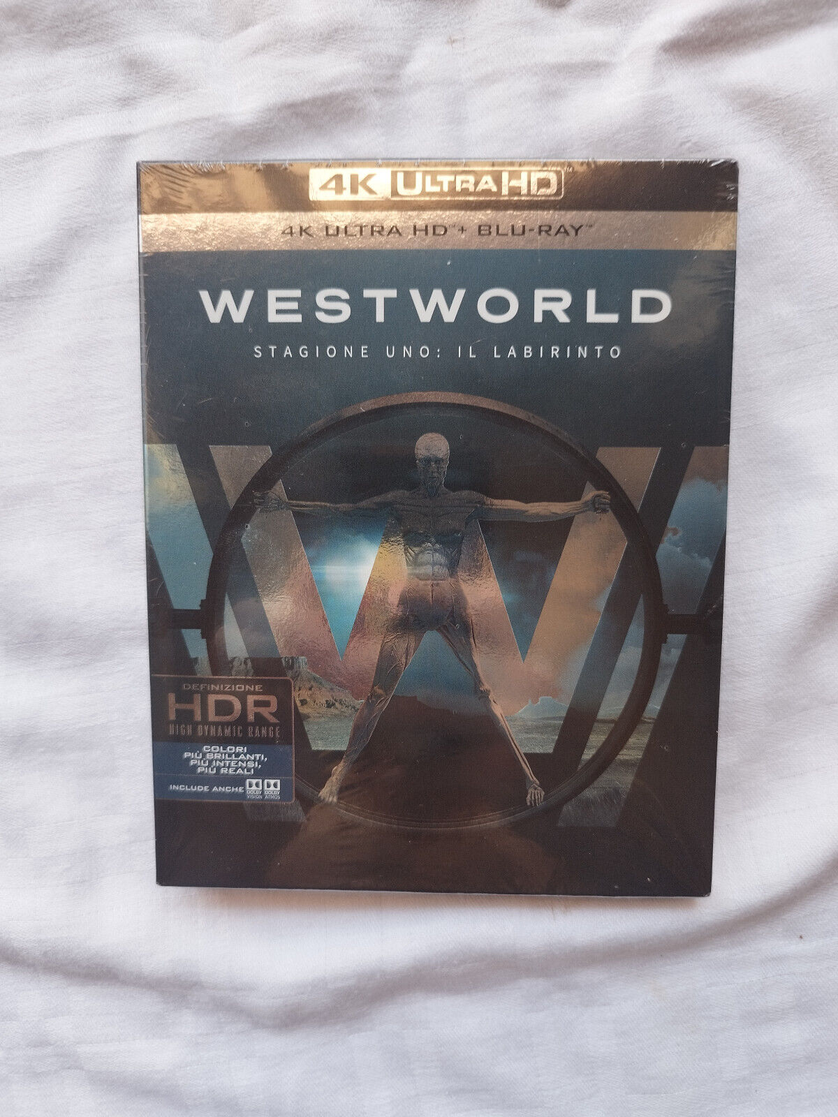 BLU RAY BLURAY WESTWORLD STAGIONE UNO 1 IL LABIRINTO 4K ULTRA HD HDR SIGILLATO