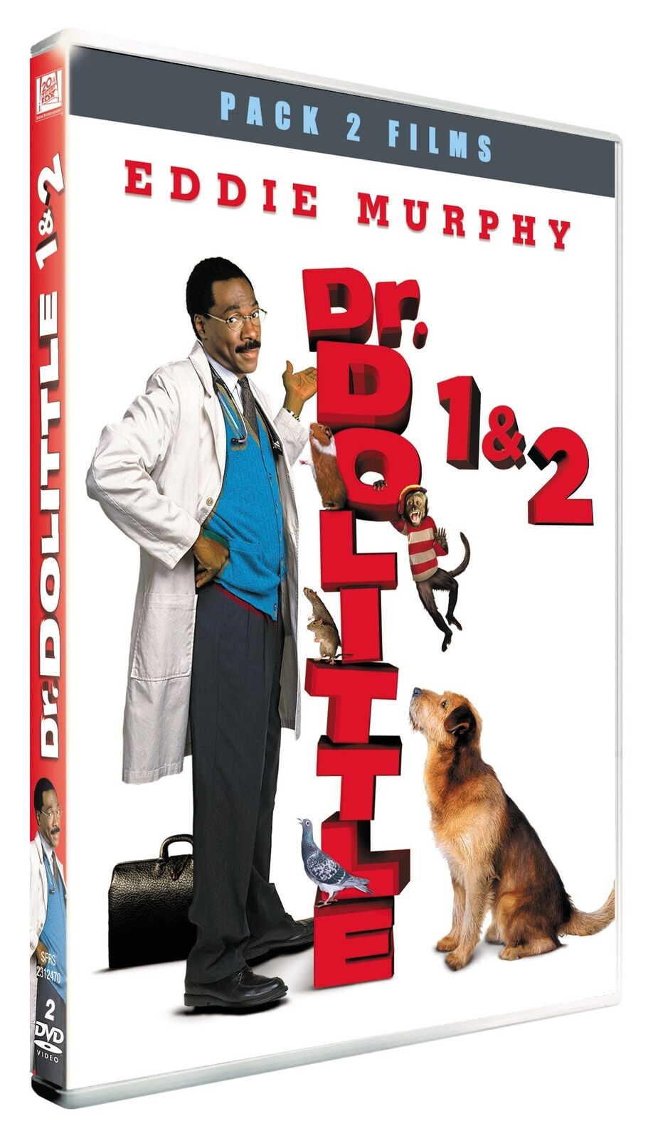 Docteur Dolittle + Docteur Dolittle 2 (DVD)