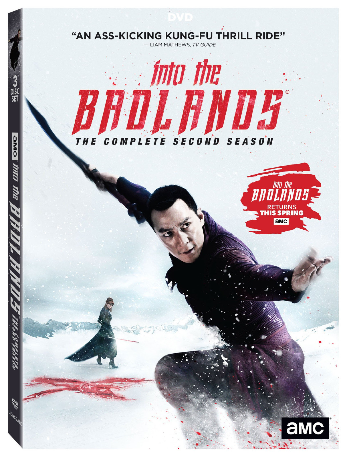 Into The Badlands - Season 2 (DVD) Daniel Wu Aramis Knight Emily Beecham