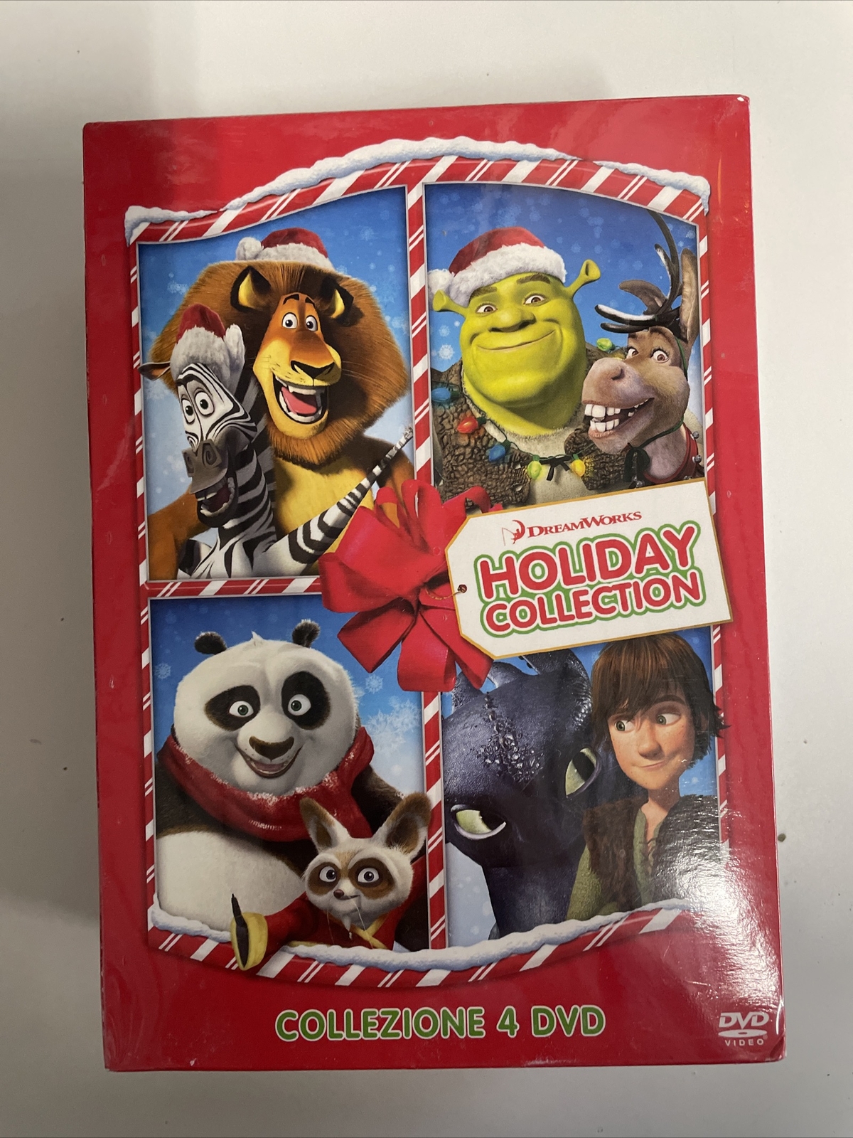 HOLIDAY CHRISTMAS COLLECTION - collezione 4 dvd - nuovo - DREAMWORKS