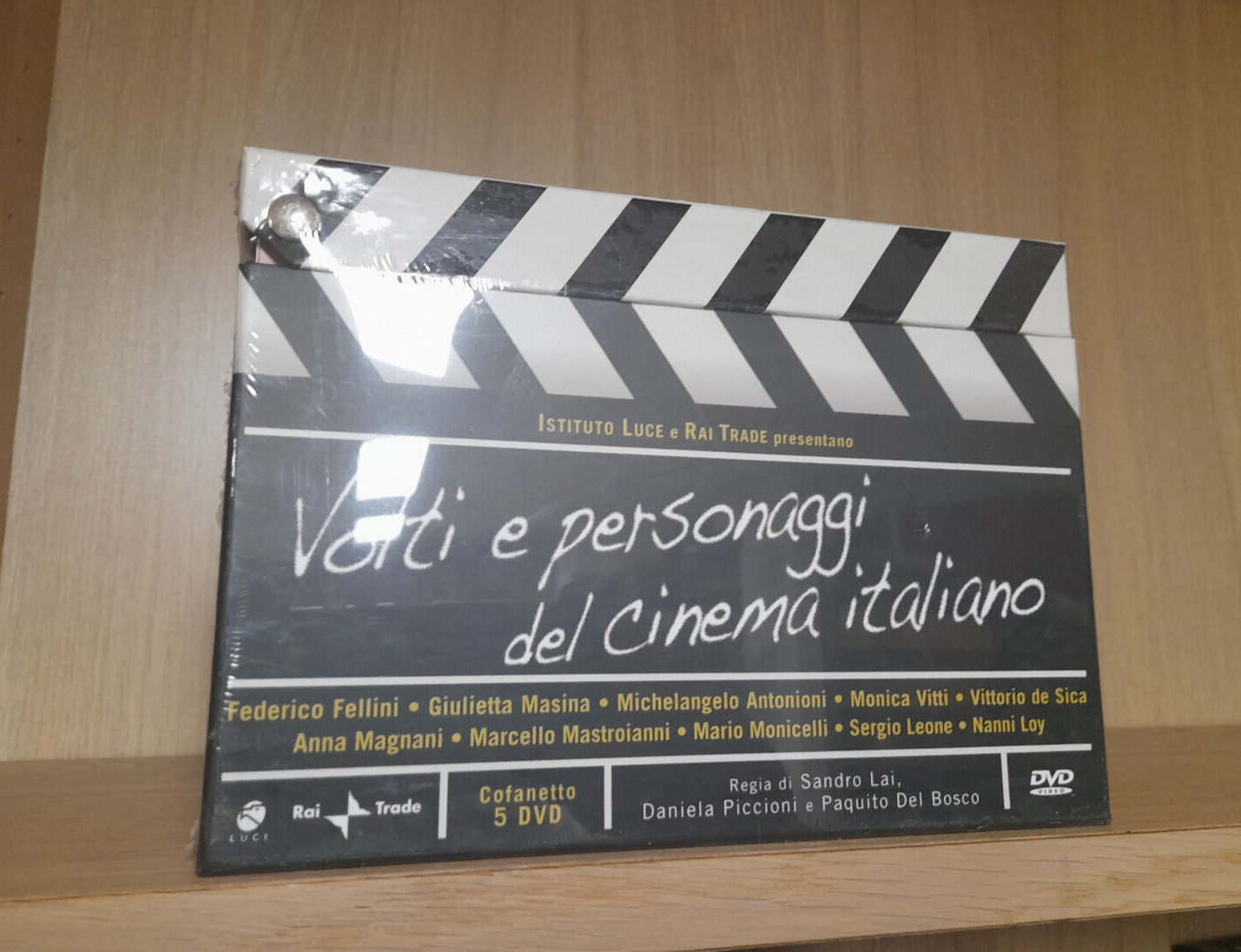 VOLTI E PERSONAGGI DEL CINEMA ITALIANO _ BOX 5 DVD _ Istituto Luce Rai Trade